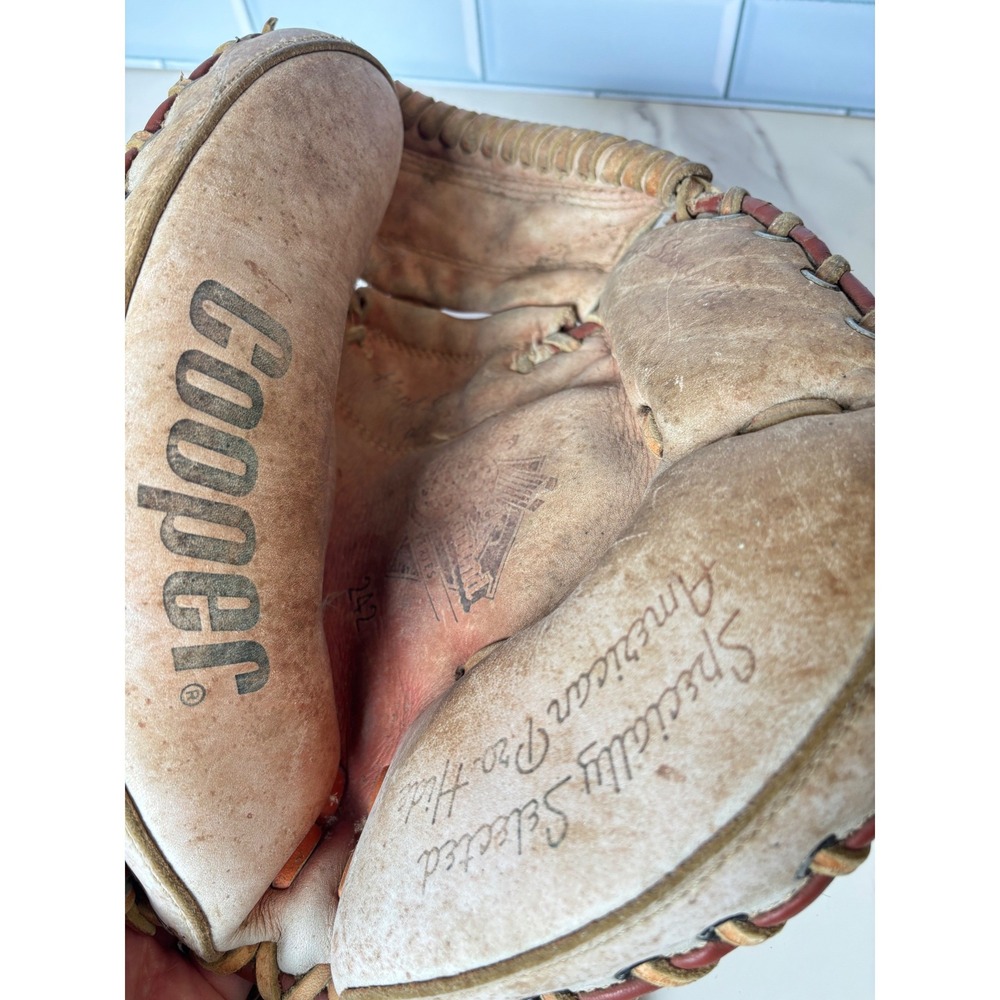 Vintage‎ Cooper Catchers Mitt Specially Selected American Pro-Hide Leather Korea